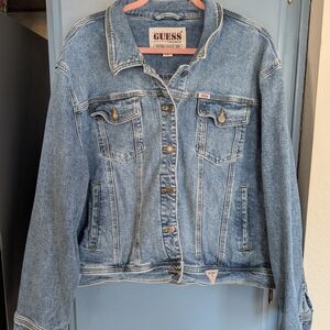 GUESS Classic Blue Denim Jacket